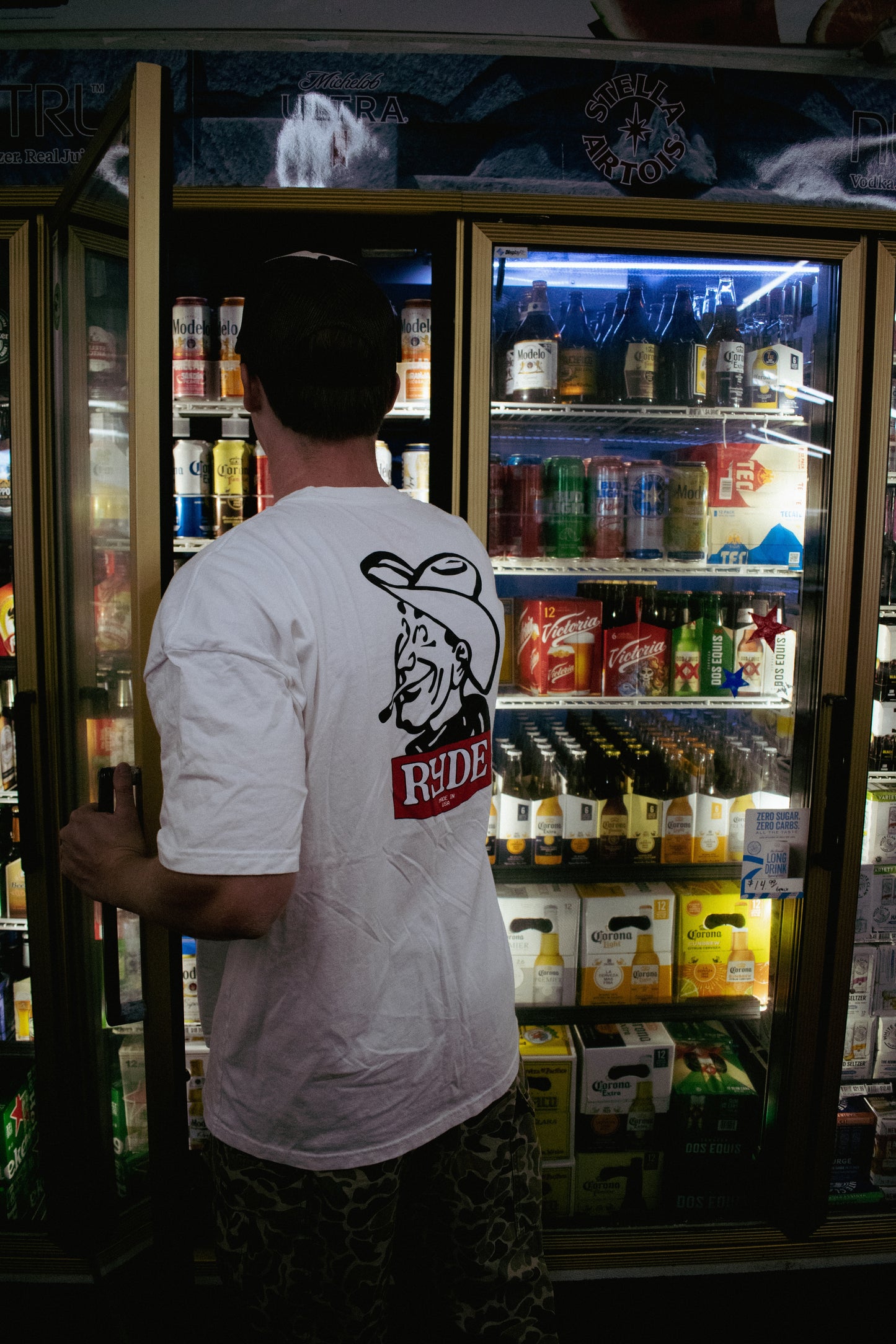 Happy Camper Tee White