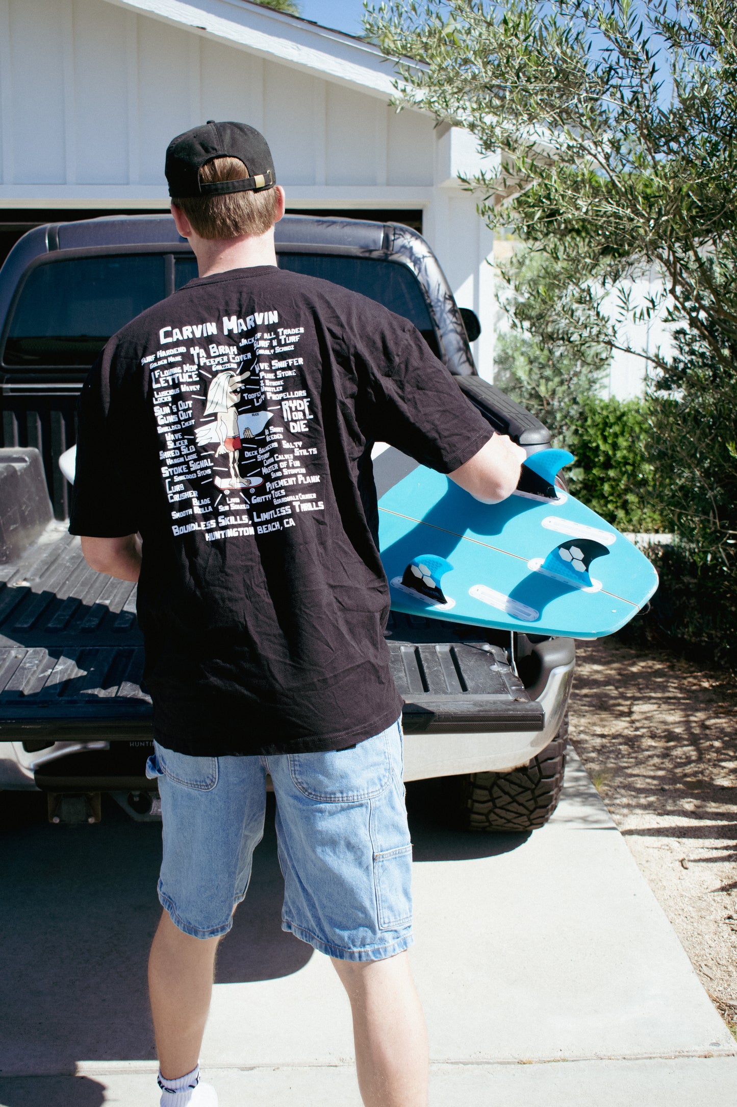 Carvin Marvin Tee Black