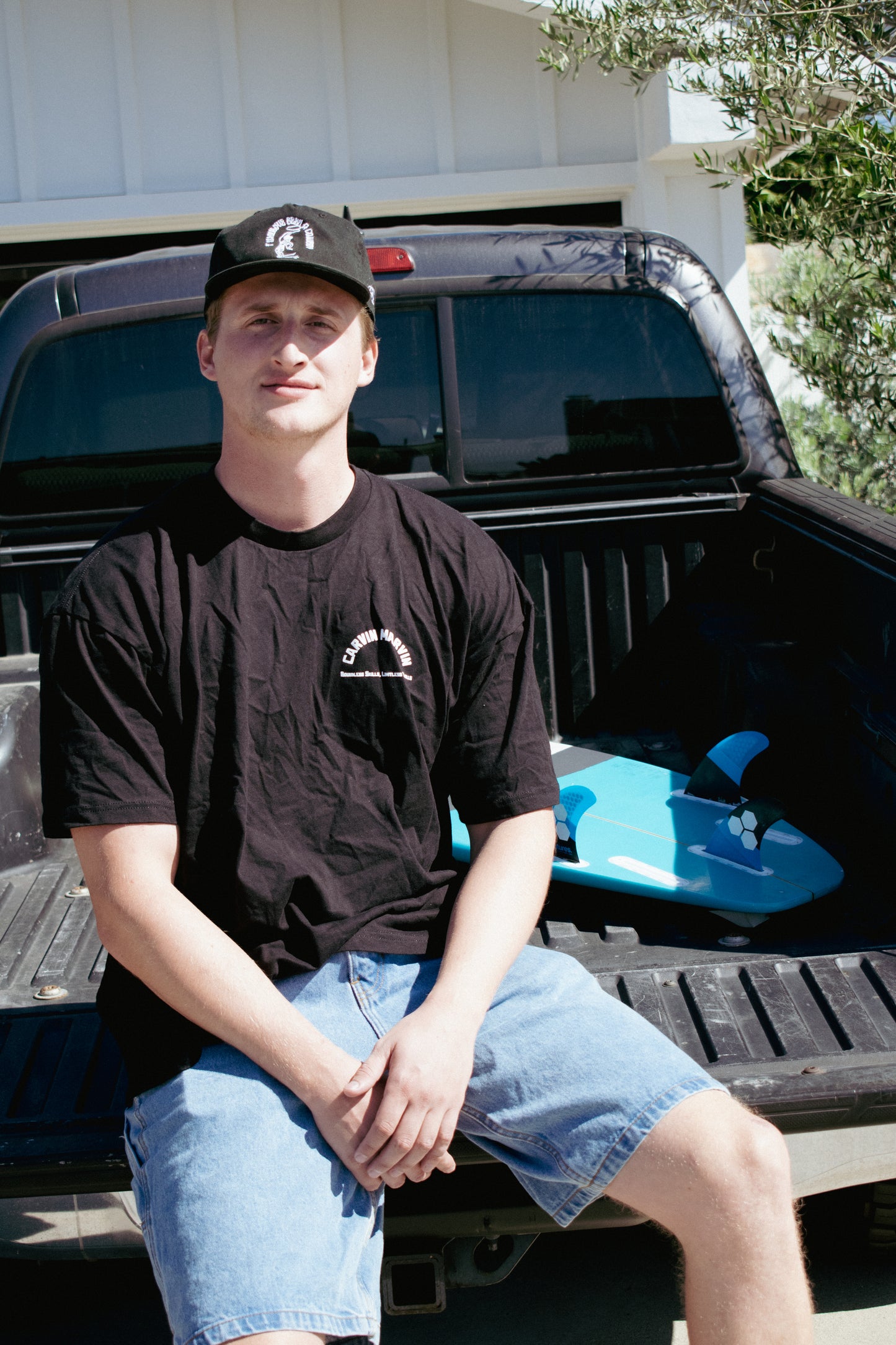 Carvin Marvin Tee Black