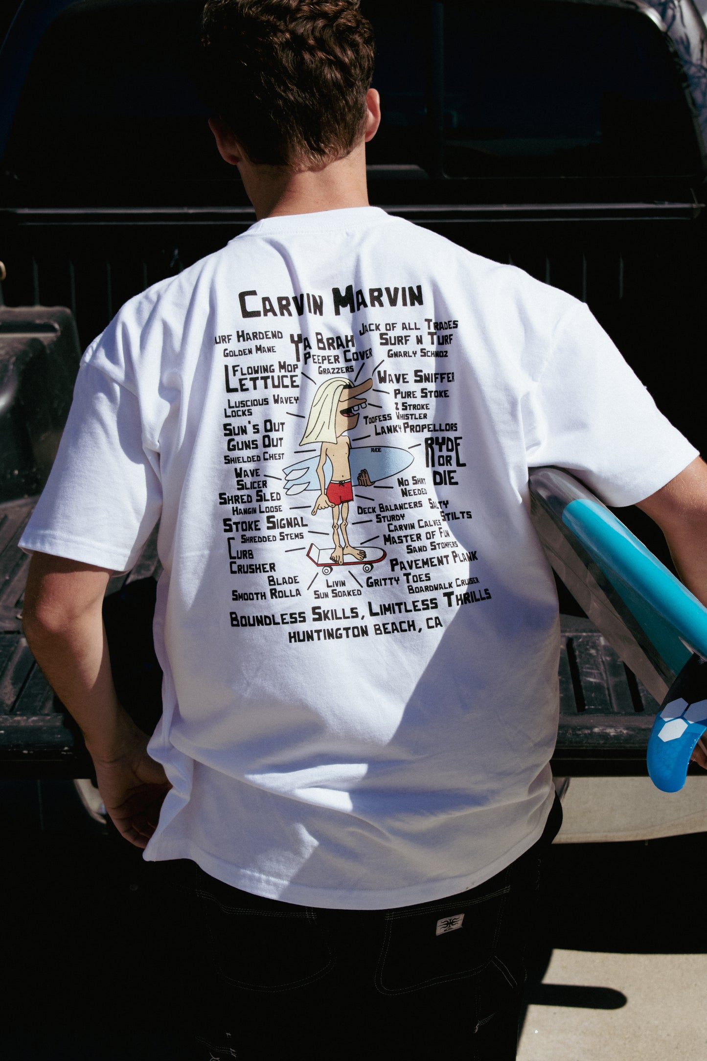 Carvin Marvin Tee White