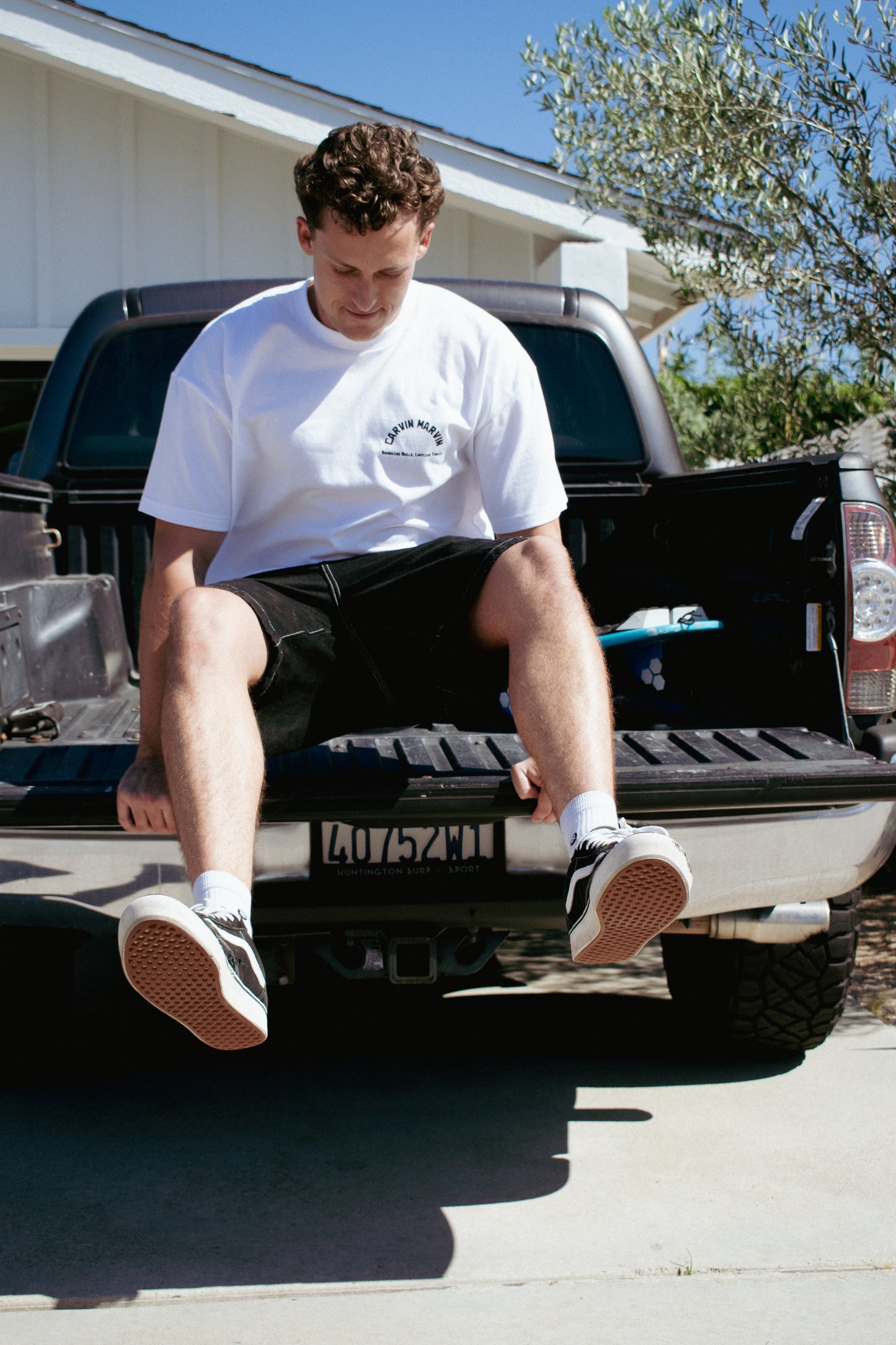 Carvin Marvin Tee White