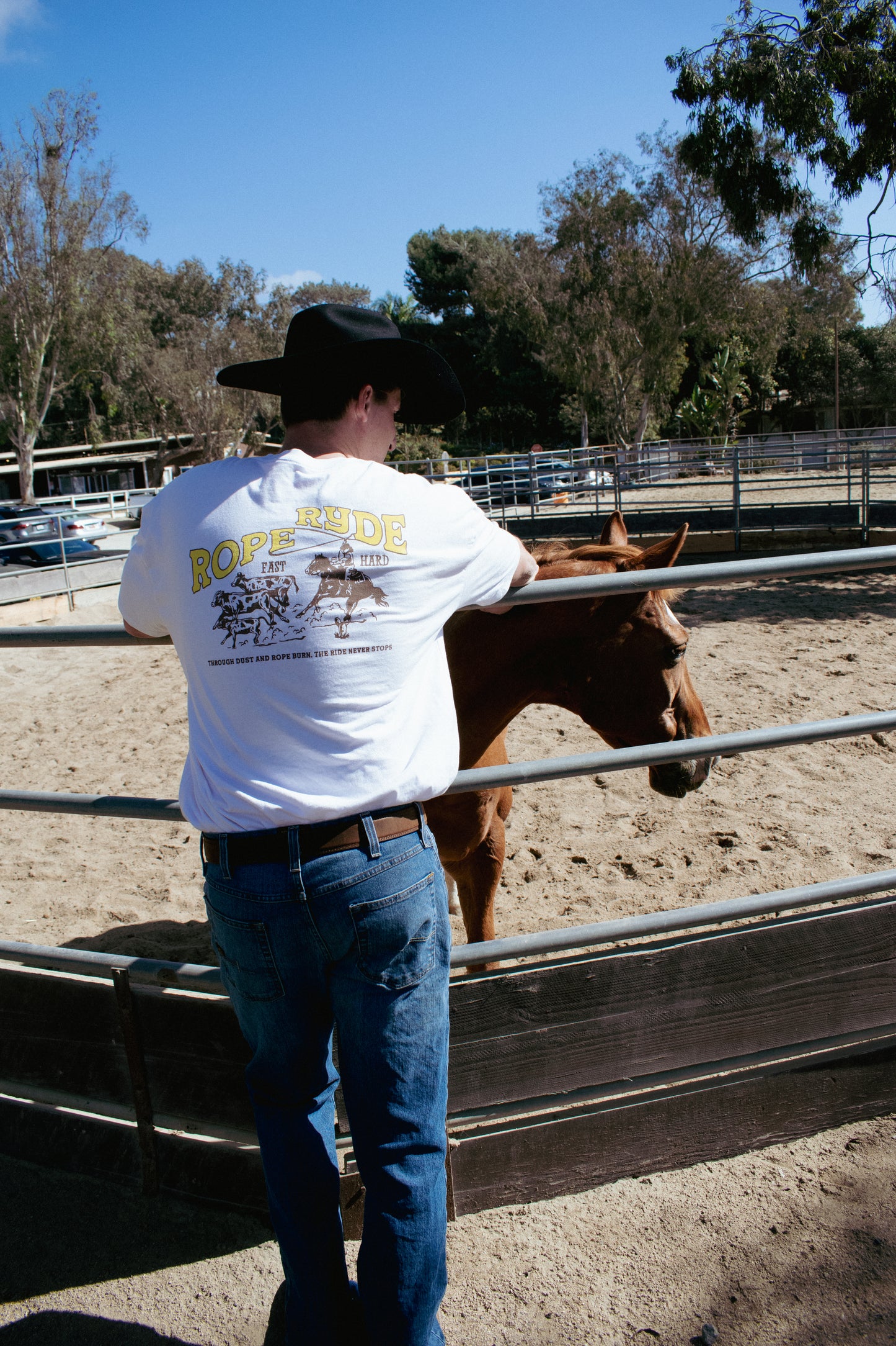 Rope & Ryde Tee White