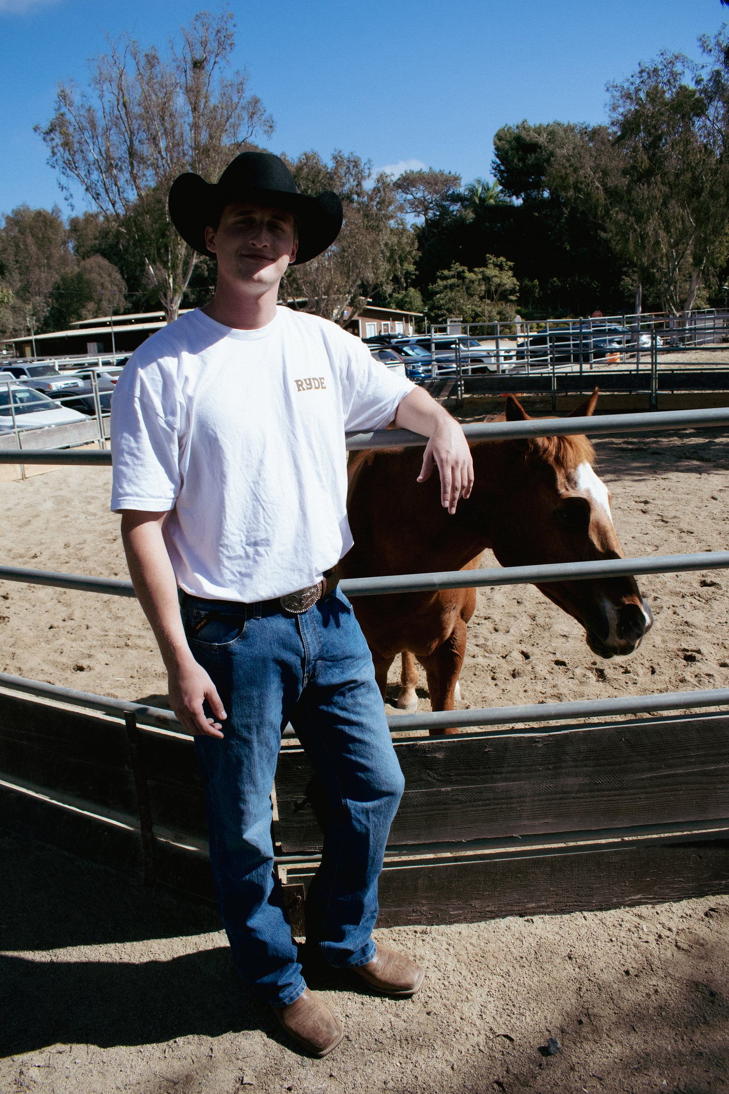 Rope & Ryde Tee White