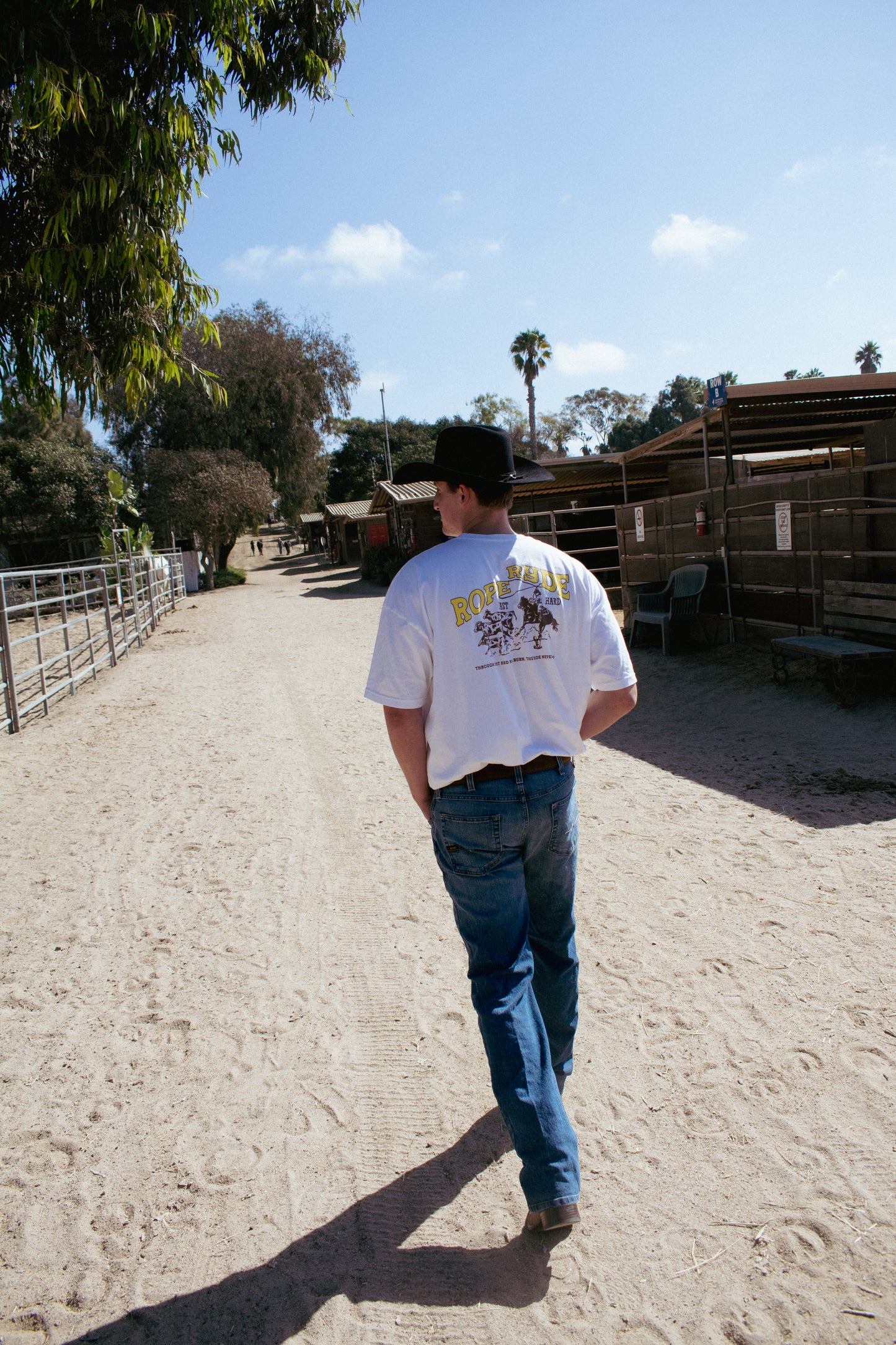 Rope & Ryde Tee White