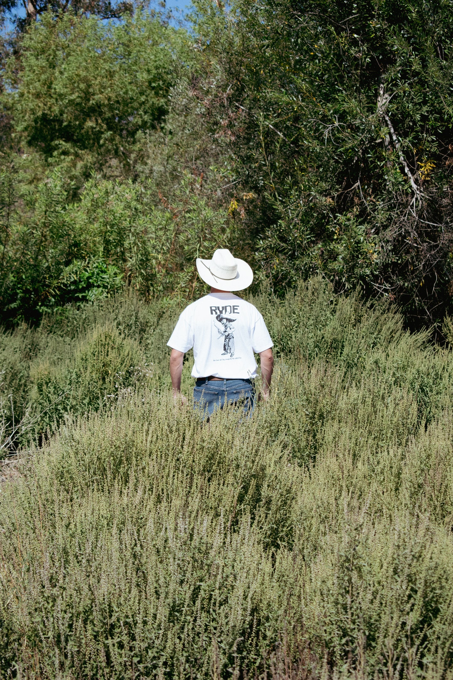 Peashooter Pete Tee White
