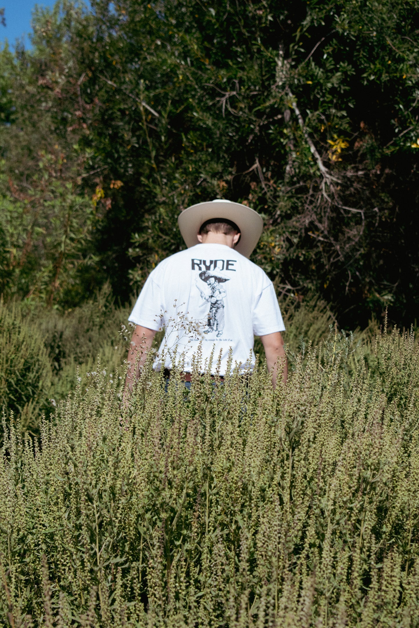 Peashooter Pete Tee White