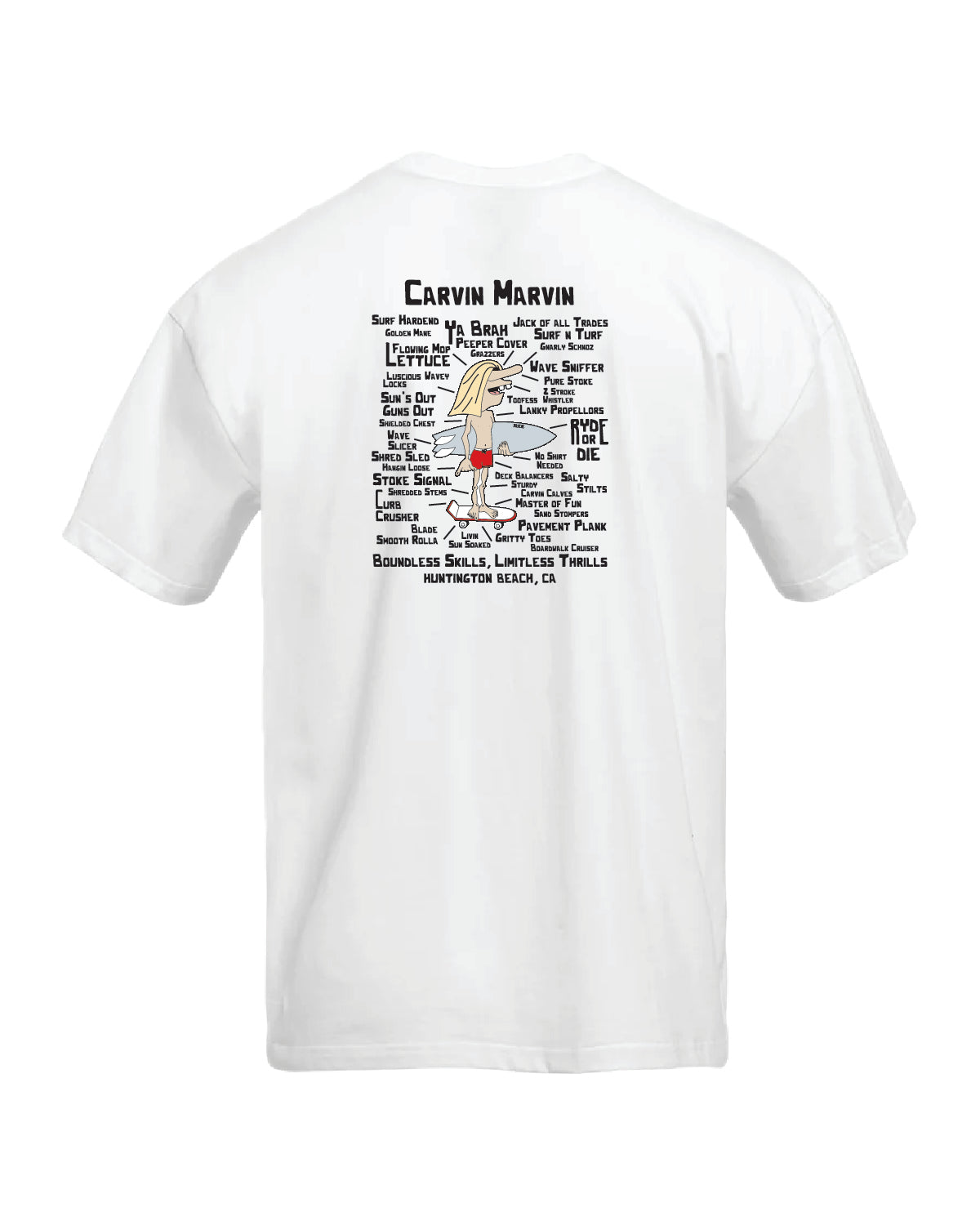 Carvin Marvin Tee White