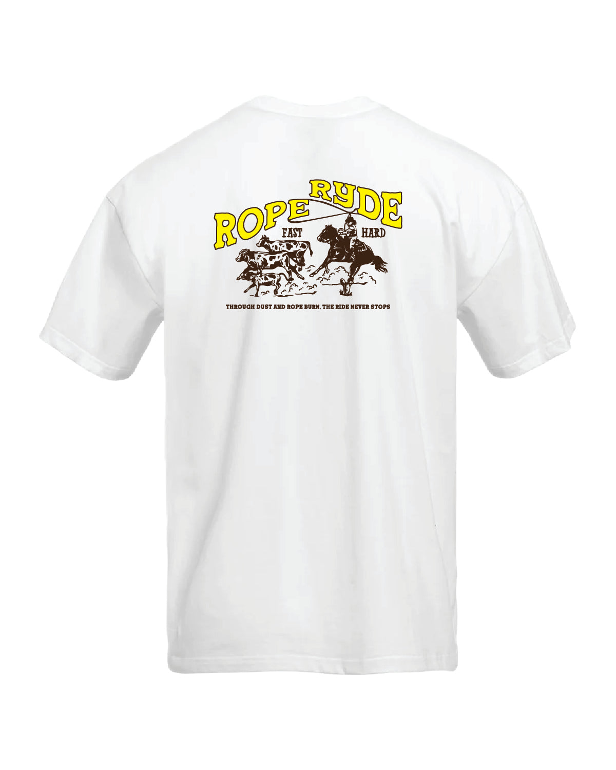 Rope & Ryde Tee White