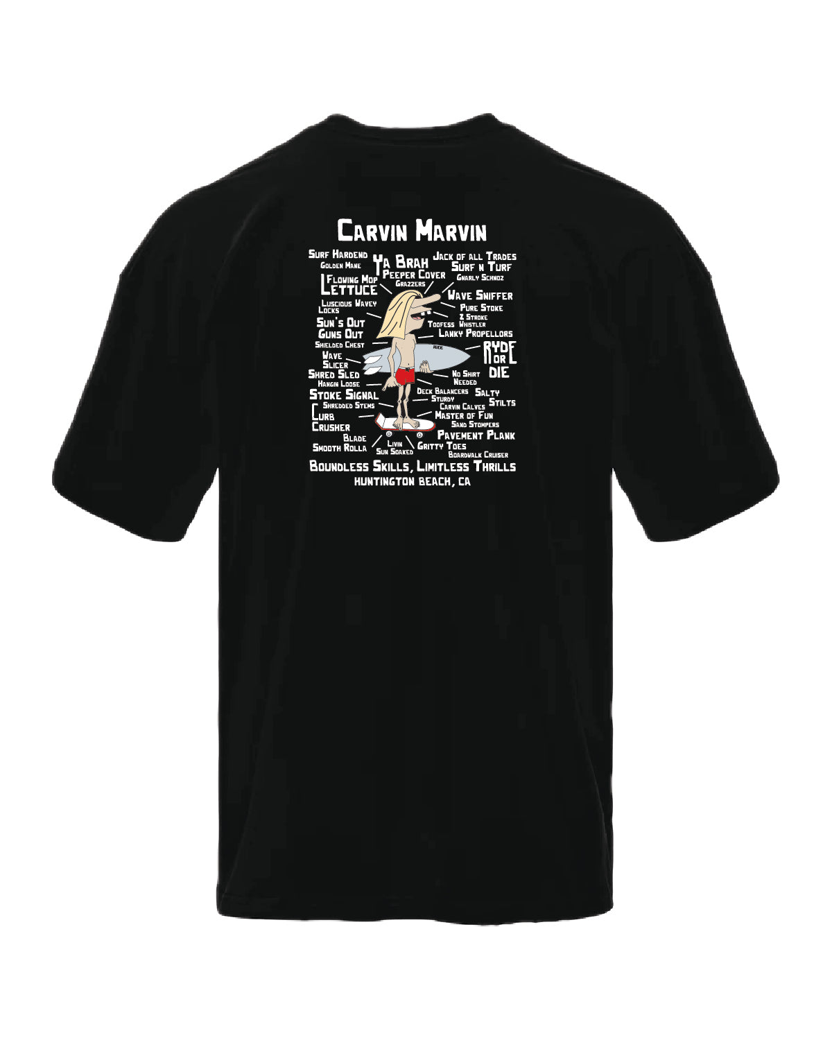 Carvin Marvin Tee Black
