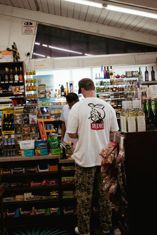Happy Camper Tee White
