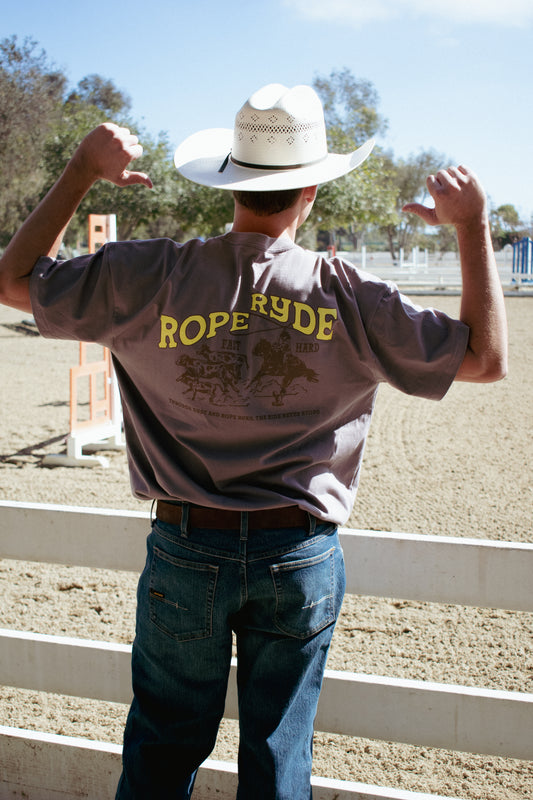 Rope & Ryde Tee Gray