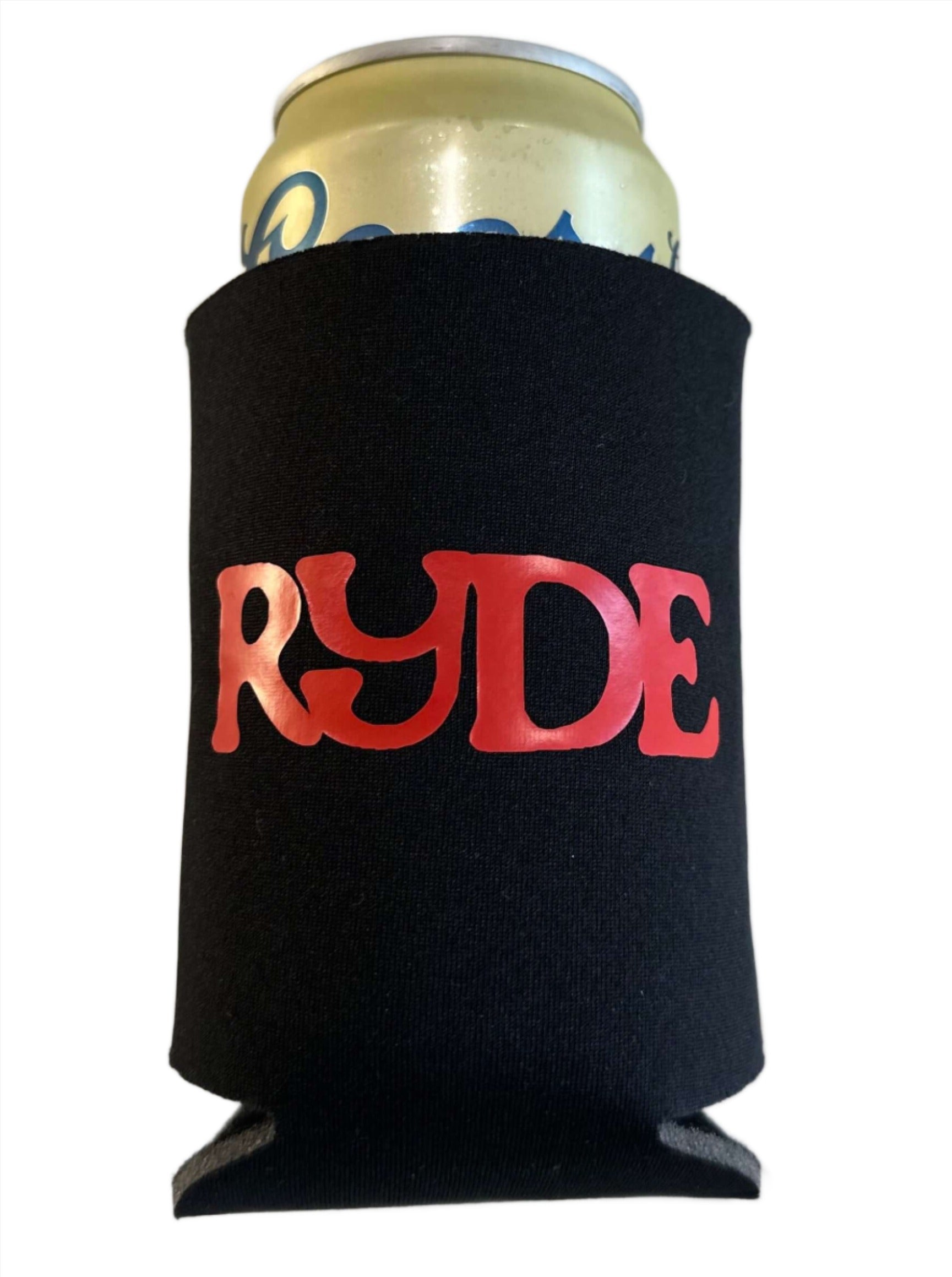 koozie, beer, can, drink, insulated, cold, ryde, worldwide, worldwyde,ride, clothing, usa