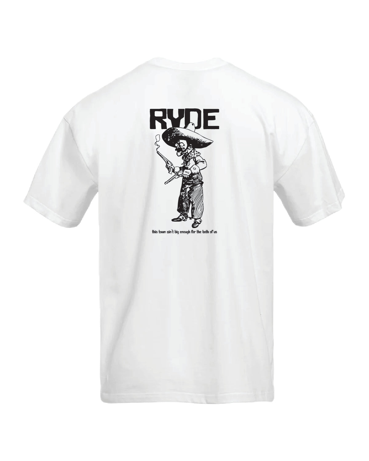 Peashooter Pete Tee White – RYDE WORLDWYDE