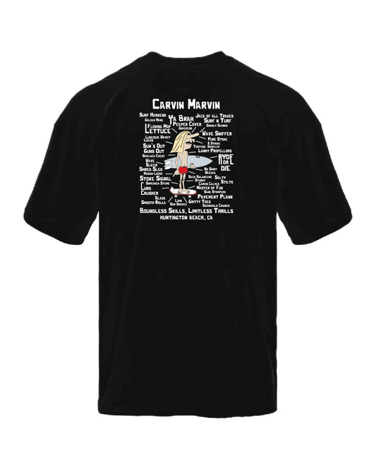 Carvin Marvin Tee Black