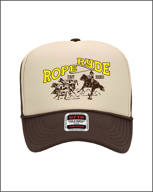 Rope & Ryde Hat Tan/Brown